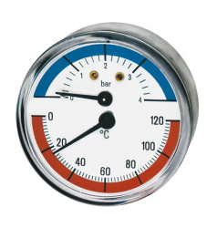 CEWAL Термоманометр м80 1/2'' 4bar(ось) 91558400