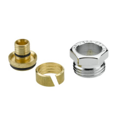 DANFOSS Компрессионный фитинг для труб PEX 1/2x16х2мм 013G4199