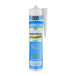 ` Силикон  с фунгицидом бел.  GEBSICONE  W2  310 мл 890501/891501