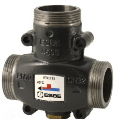 ESBE Трехходовой термический клапан VTC512 75*С G 1 1/4''51021900 510 21 900