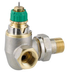 DANFOSS осевой левый RA-DV, DN 15 013G7720