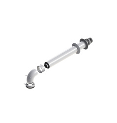 NOVA FLORIDA Дымоход Коаксильный комплект для котла ''А''   60/100   L=1,0 м 0KITCONC00