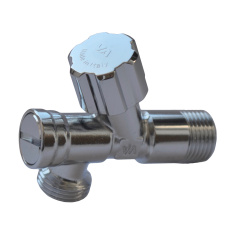 Albertoni Кран приборный 1/2х1/2''с фильтром B401481SCV