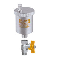 CALEFFI SOLAR Автоматический воздухоотводчик+ кран 3/8'' -30+180°C 250131