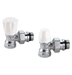 CALEFFI Комплект радиаторных кранов 1/2'' угл. 411431