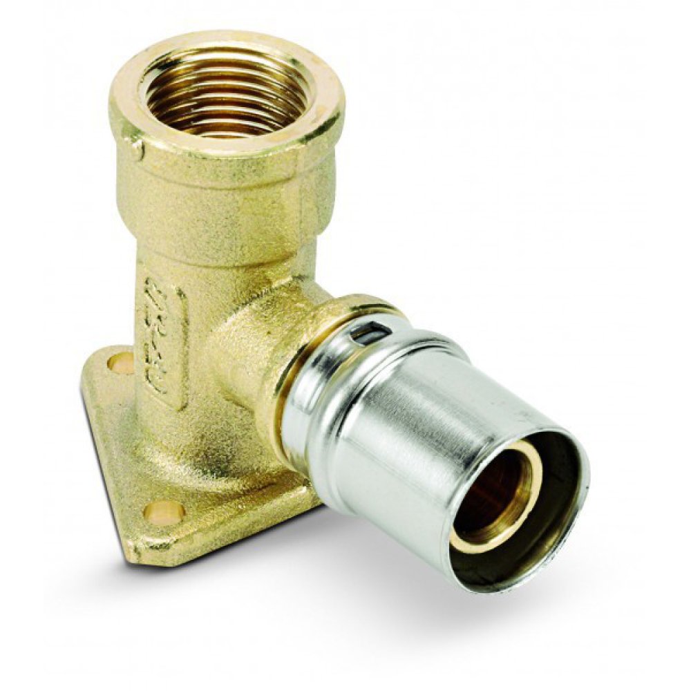 BONOMI Уголок с креплением 16х1/2'' 40541604