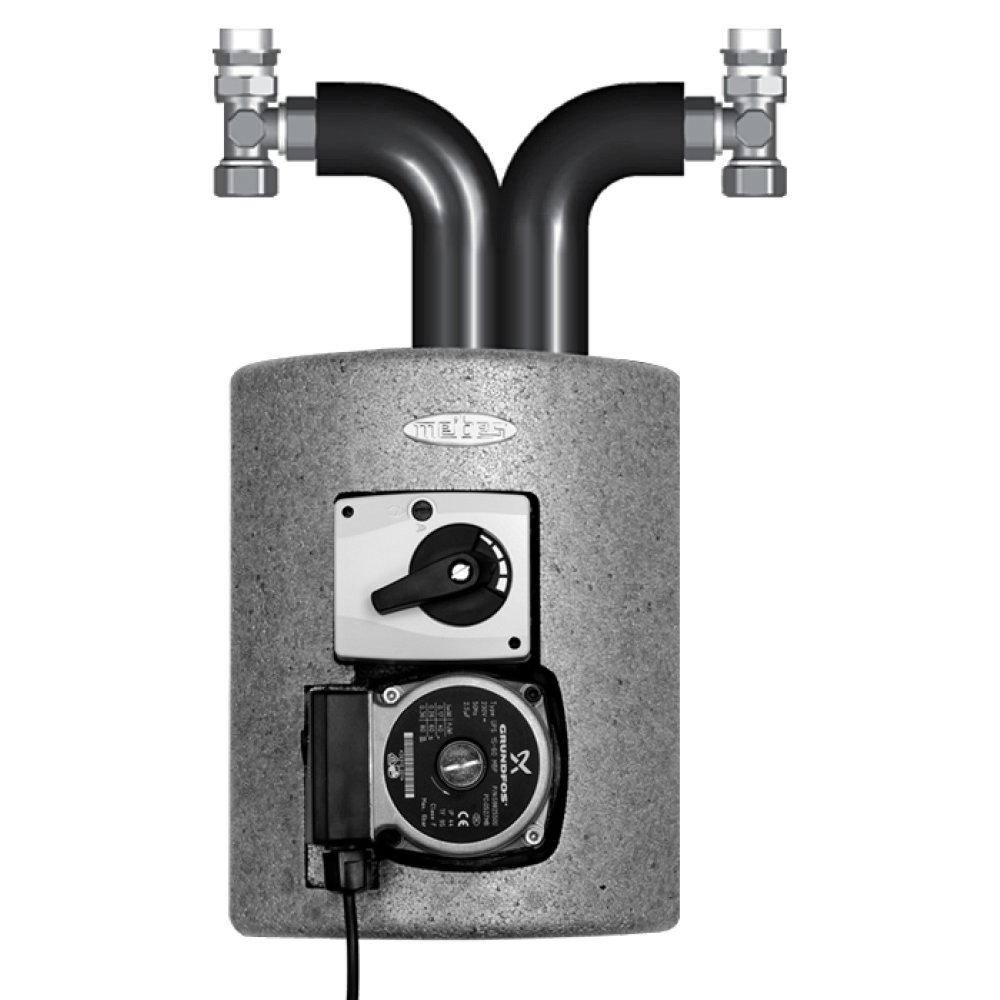 MEIВES Насосная группа Thermix EL Grundfos UPS 15-50 MBP (до 120 м2) электропривод 27400